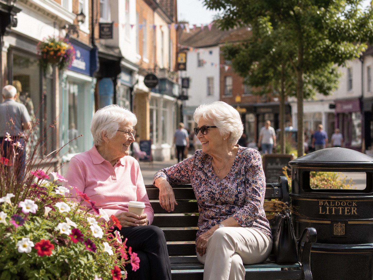 Burleigh House care home in Baldock, Hertfordshire