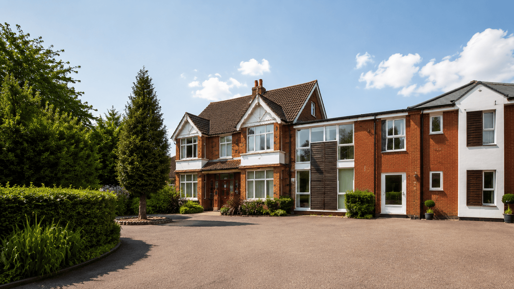 Burleigh House care home in Baldock, Hertfordshire
