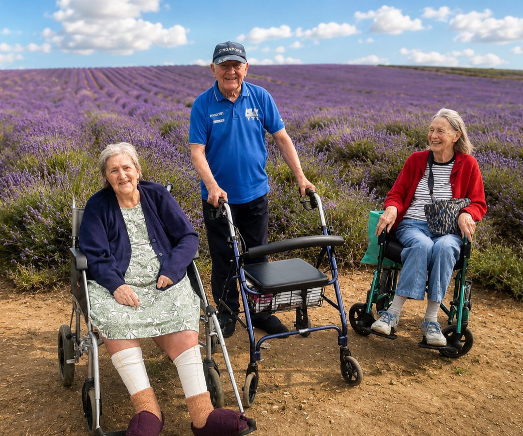 An afternoon trip to the lavender fields